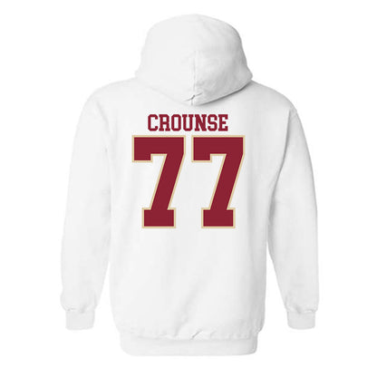 Boston College - NCAA Football : Michael Crounse - Classic Shersey Hooded Sweatshirt