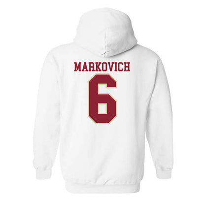 Boston College - NCAA Baseball : Chris Markovich - Classic Shersey Hooded Sweatshirt