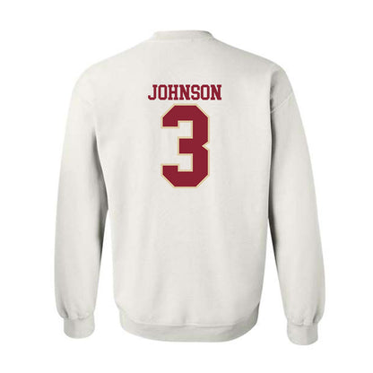 Boston College - NCAA Football : Khari Johnson - Classic Shersey Crewneck Sweatshirt