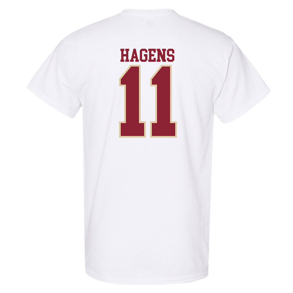 Boston College - NCAA Men's Ice Hockey : Michael Hagens - Classic Shersey T-Shirt-3