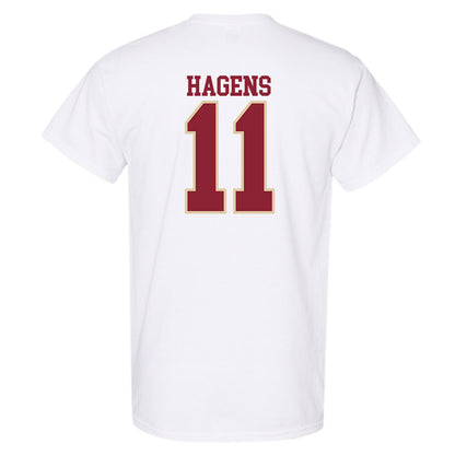 Boston College - NCAA Men's Ice Hockey : Michael Hagens - Classic Shersey T-Shirt-3