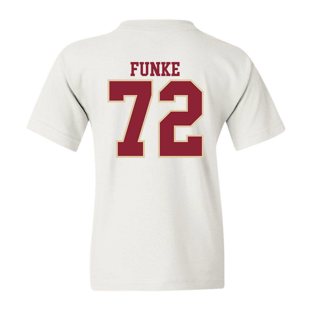 Boston College - NCAA Football : Jack Funke - Classic Shersey Youth T-Shirt