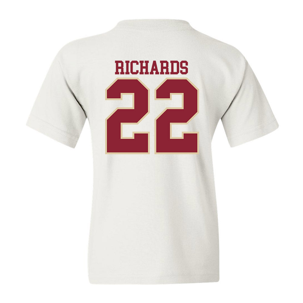 Boston College - NCAA Women's Soccer : Ella Richards - Classic Shersey Youth T-Shirt