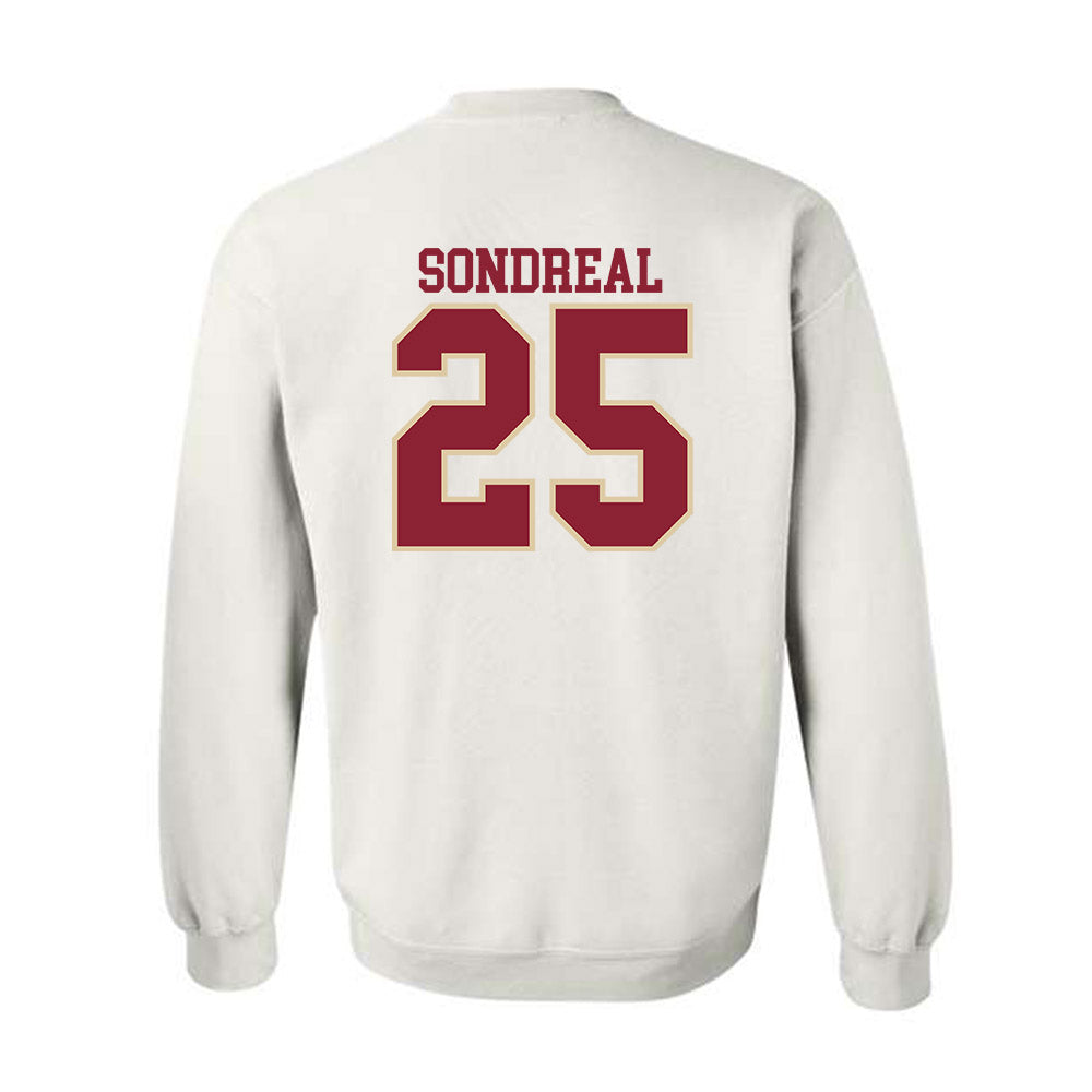 Boston College - NCAA Men's Ice Hockey : Jake Sondreal - Classic Shersey Crewneck Sweatshirt-3