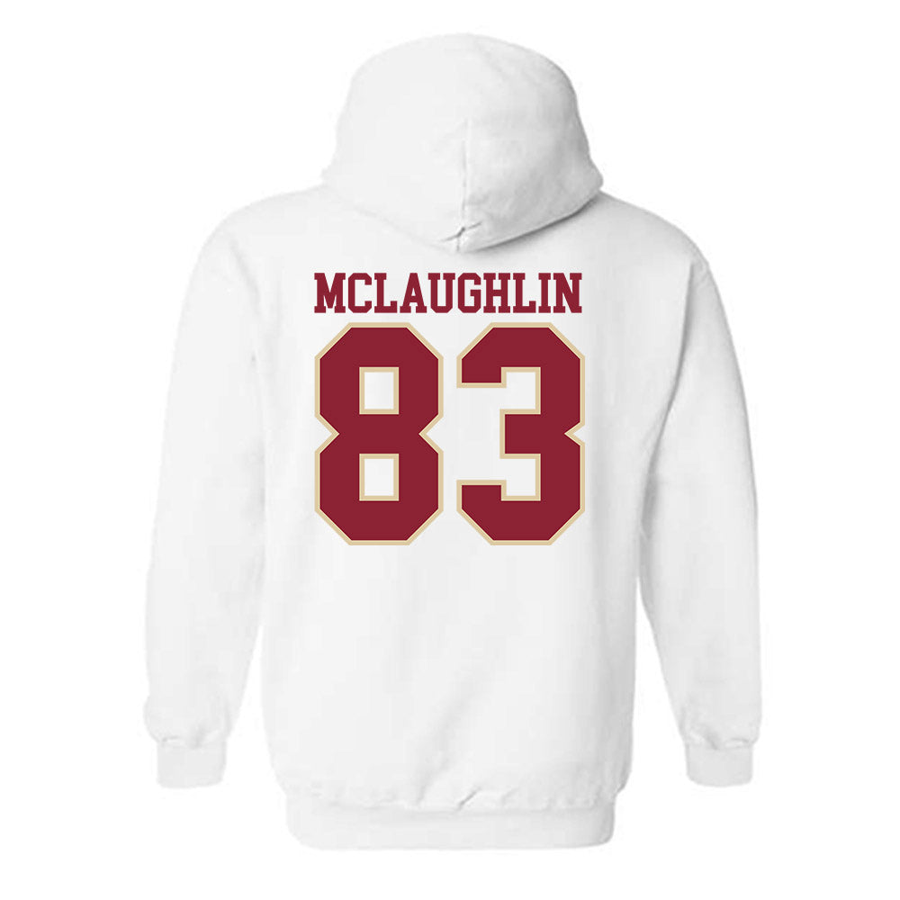 Boston College - NCAA Football : Luke McLaughlin - Classic Shersey Hooded Sweatshirt