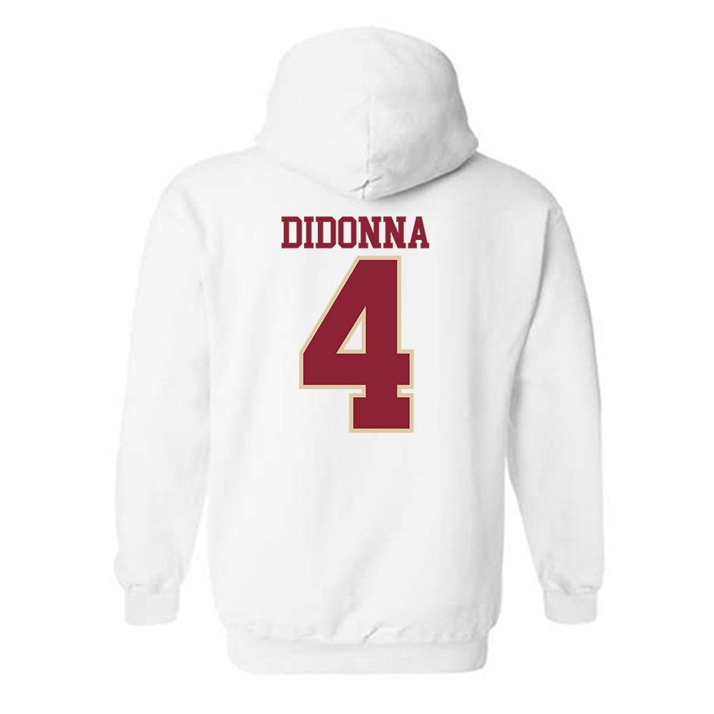 Boston College - NCAA Men's Basketball : Jack Didonna - Classic Shersey Hooded Sweatshirt-3