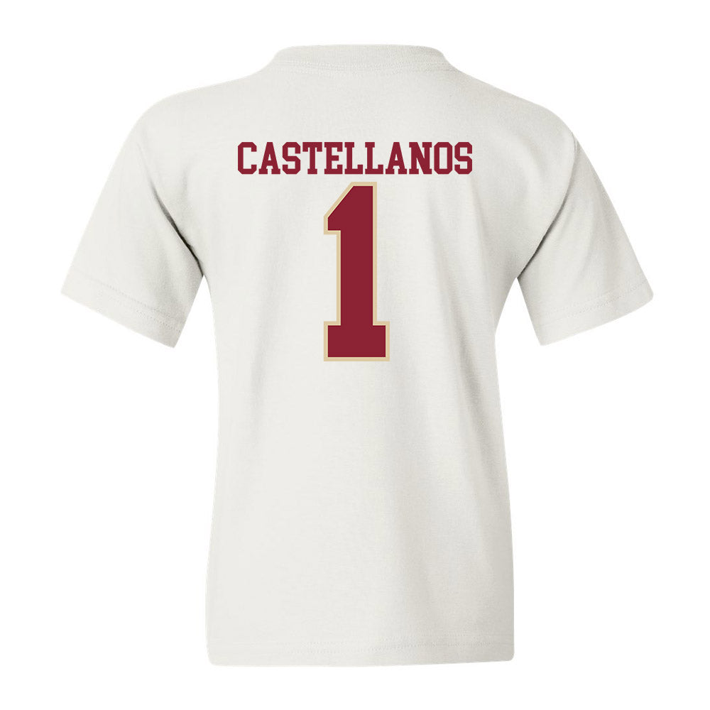 Boston College - NCAA Football : Thomas Castellanos - Classic Shersey Youth T-Shirt