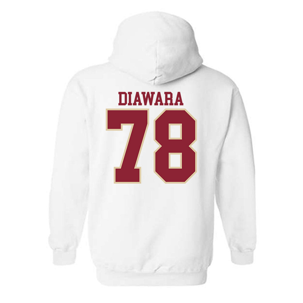 Boston College - NCAA Football : Souleye Diawara - Classic Shersey Hooded Sweatshirt