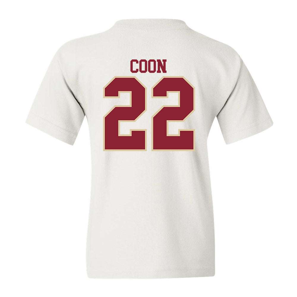 Boston College - NCAA Baseball : Charlie Coon - Classic Shersey Youth T-Shirt