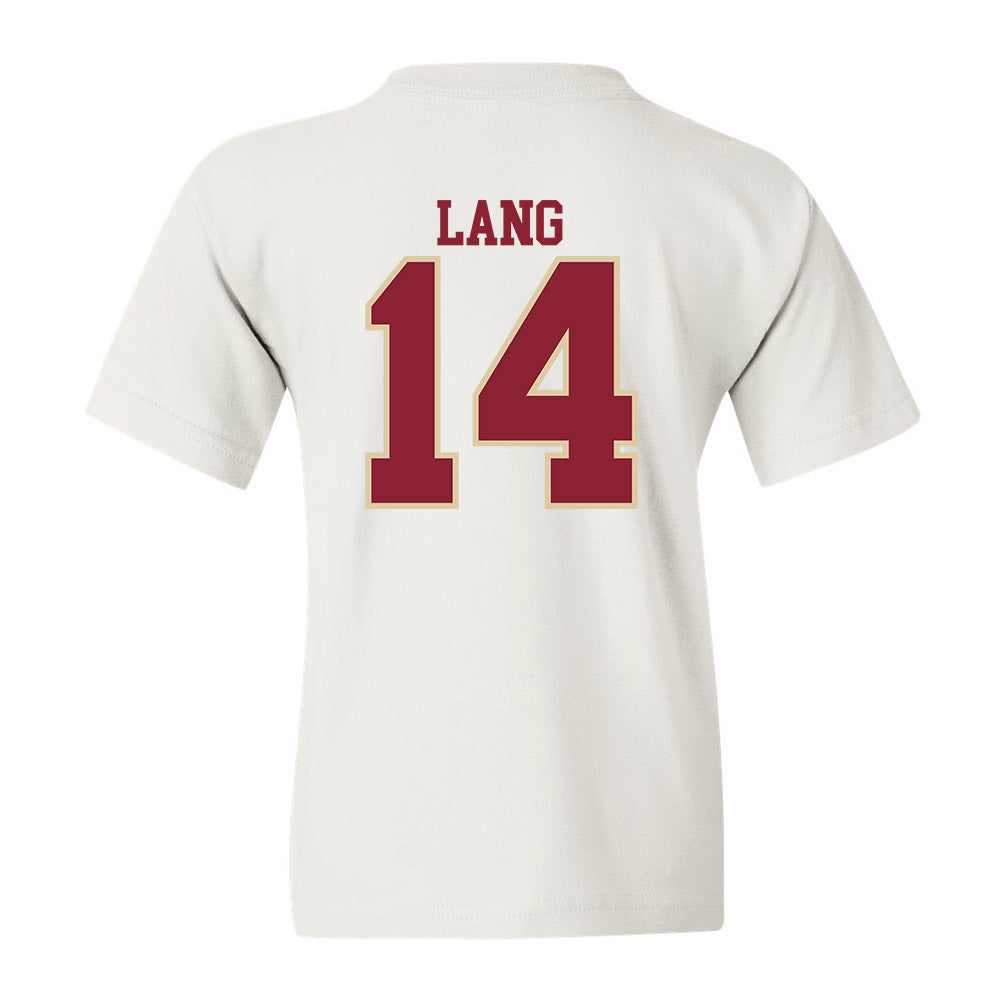 Boston College - NCAA Skiing : Charlie Lang - Classic Shersey Youth T-Shirt