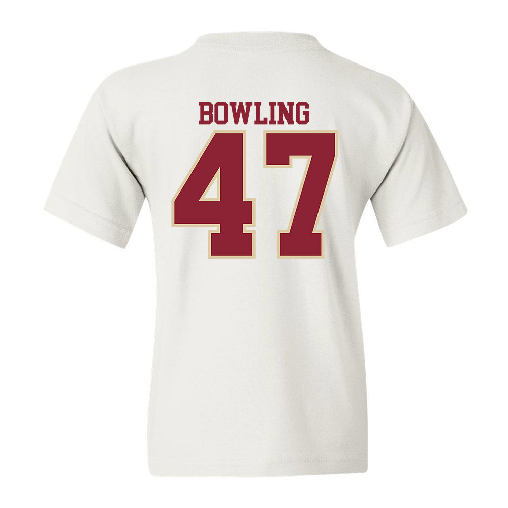 Boston College - NCAA Football : Caden Bowling - Classic Shersey Youth T-Shirt