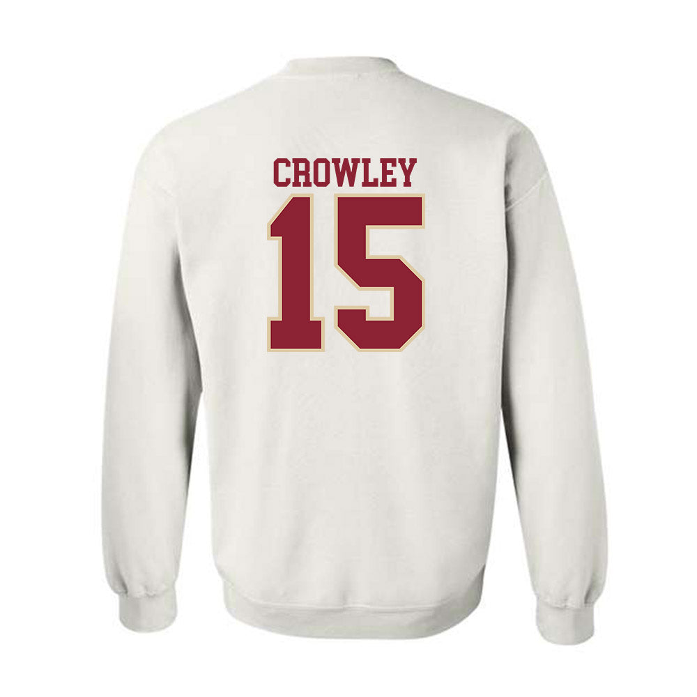 Boston College - NCAA Baseball : Aidan Crowley - Classic Shersey Crewneck Sweatshirt