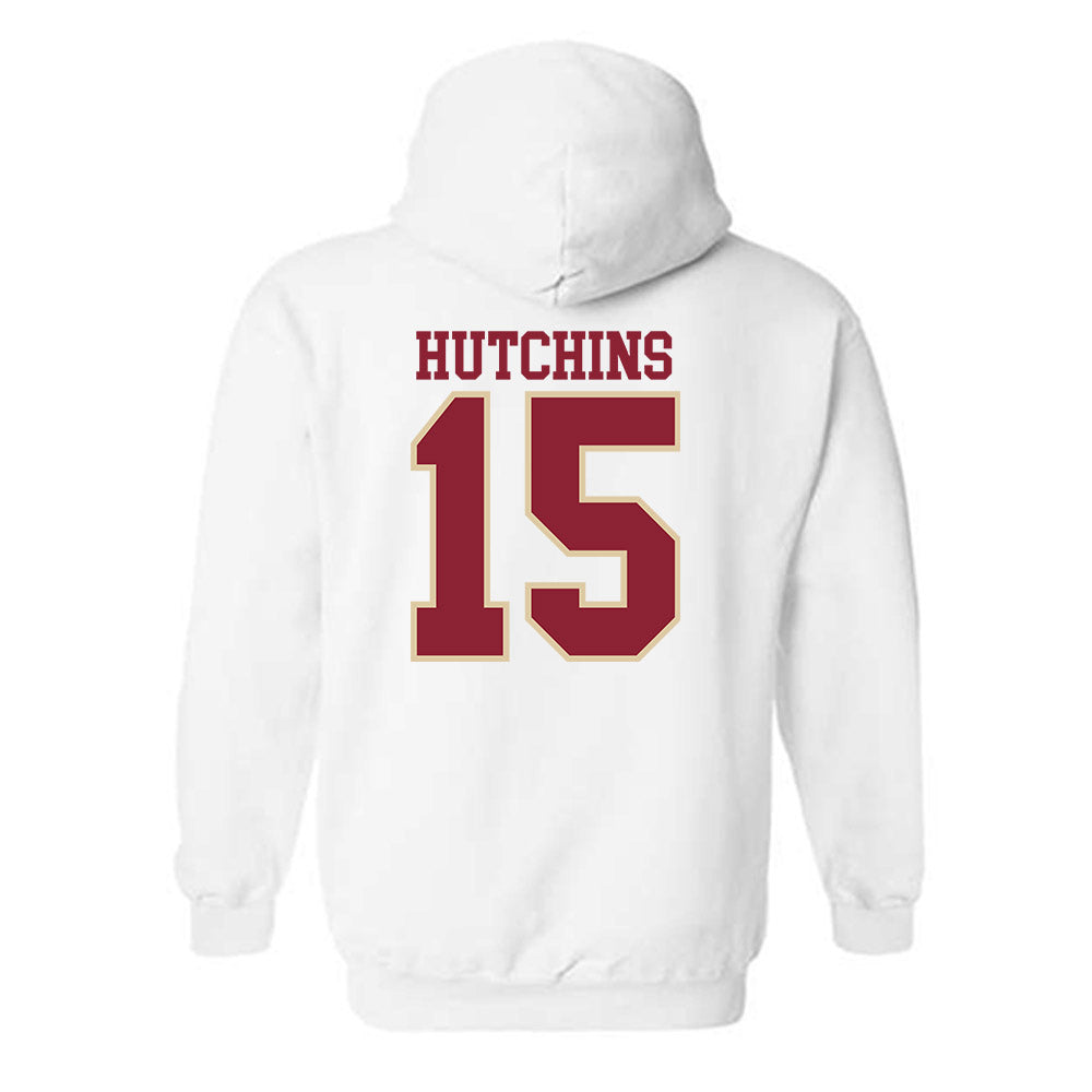 Boston College - NCAA Football : Quintayvious Hutchins - Classic Shersey Hooded Sweatshirt