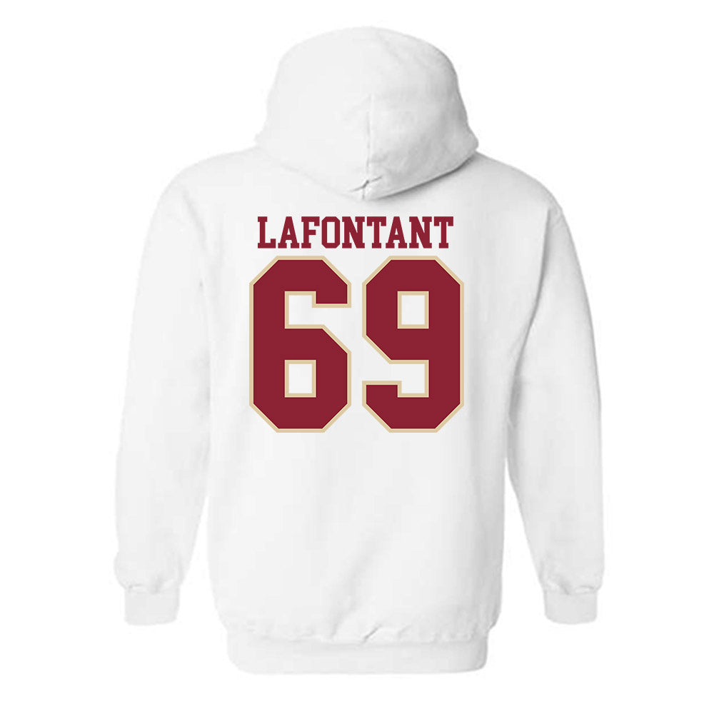 Boston College - NCAA Football : Jadon Lafontant - Classic Shersey Hooded Sweatshirt