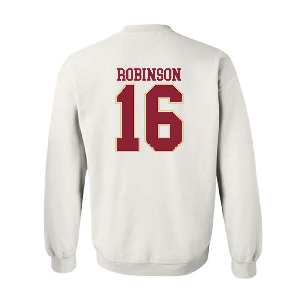 Boston College - NCAA Football : Jacobe Robinson - Classic Shersey Crewneck Sweatshirt