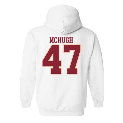 Boston College - NCAA Baseball : Nate Mchugh - Classic Shersey Hooded Sweatshirt