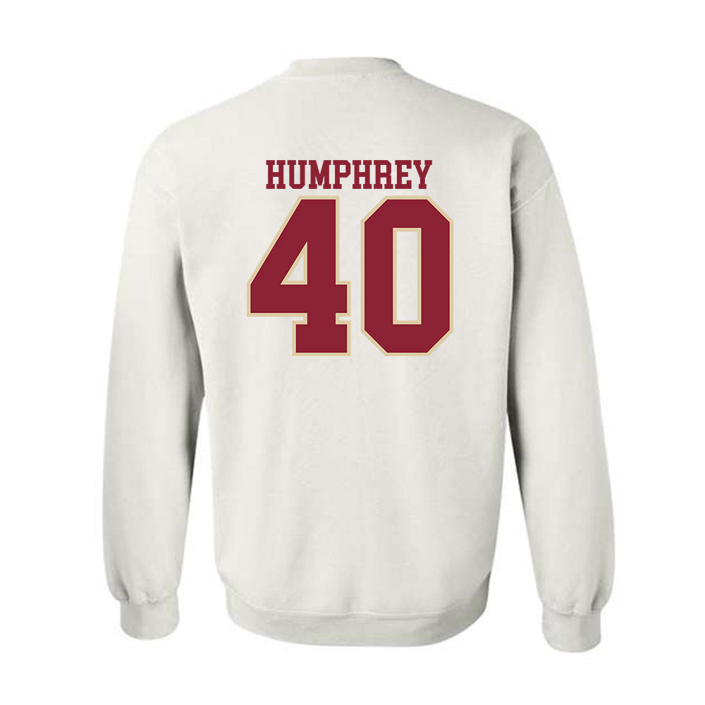 Boston College - NCAA Baseball : Tony Humphrey - Classic Shersey Crewneck Sweatshirt