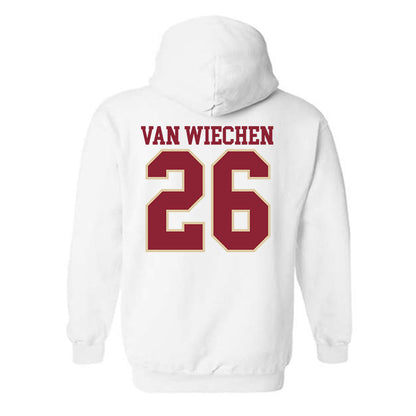 Boston College - NCAA Women's Field Hockey : Carine Van Wiechen - Classic Shersey Hooded Sweatshirt