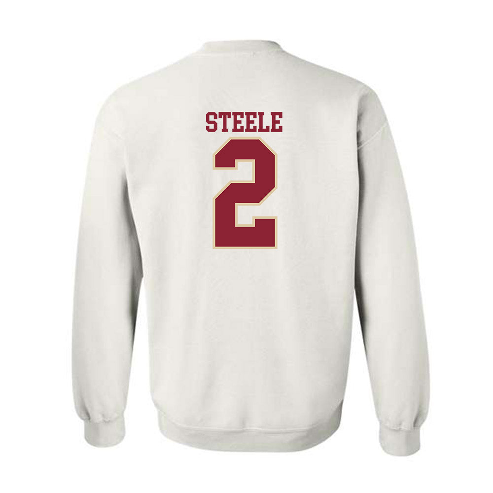 Boston College - NCAA Football : Bryce Steele - Classic Shersey Crewneck Sweatshirt