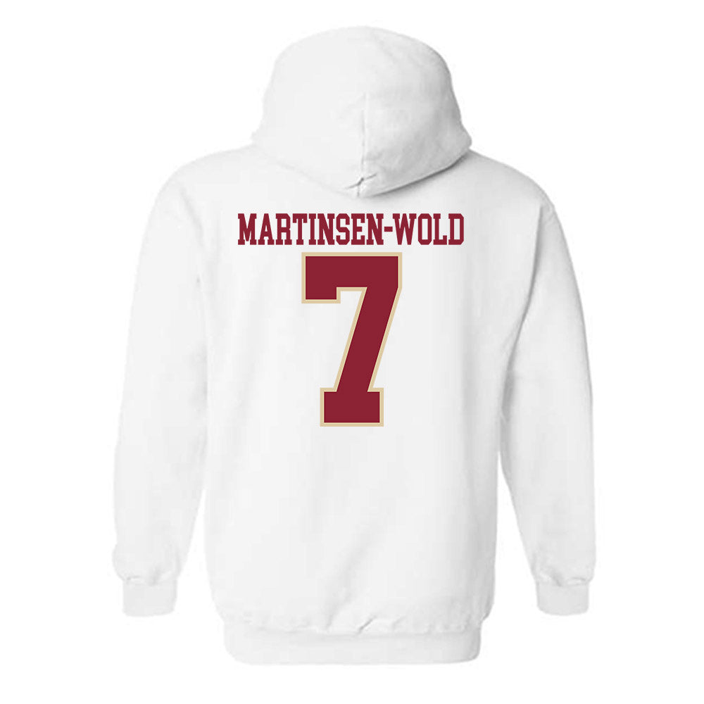 Boston College - NCAA Men's Soccer : Sander Martinsen-Wold - Classic Shersey Hooded Sweatshirt