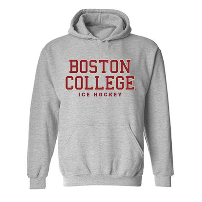 Boston College - NCAA Men's Ice Hockey : Teddy Stiga - Classic Shersey Hooded Sweatshirt