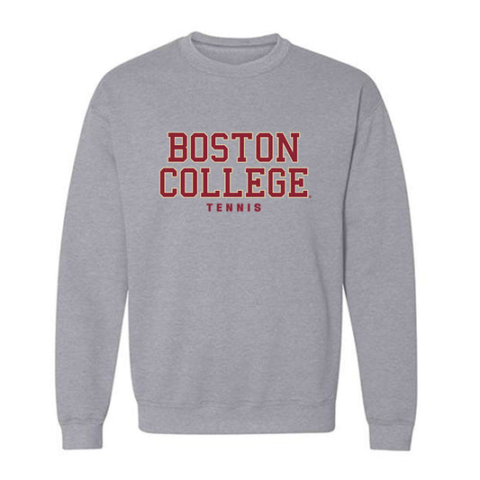 Boston College - NCAA Men's Tennis : Lukas Rais - Classic Shersey Crewneck Sweatshirt