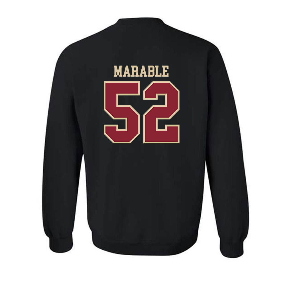 Boston College - NCAA Football : Chris Marable - Classic Shersey Crewneck Sweatshirt-1