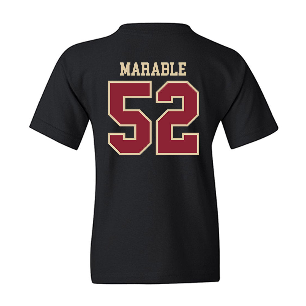 Boston College - NCAA Football : Chris Marable - Classic Shersey Youth T-Shirt-1