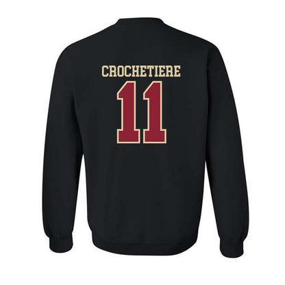 Boston College - NCAA Women's Field Hockey : Samantha Crochetiere - Classic Shersey Crewneck Sweatshirt