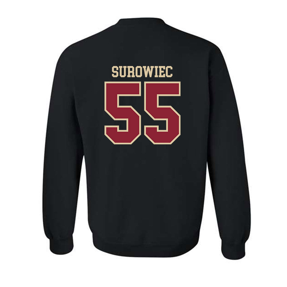 Boston College - NCAA Baseball : Daniel Surowiec - Classic Shersey Crewneck Sweatshirt-1