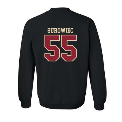 Boston College - NCAA Baseball : Daniel Surowiec - Classic Shersey Crewneck Sweatshirt-1