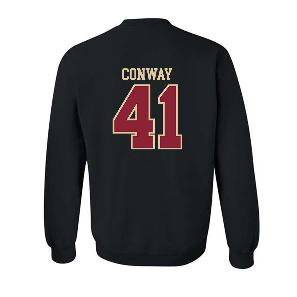 Boston College - NCAA Football : Liam Conway - Classic Shersey Crewneck Sweatshirt