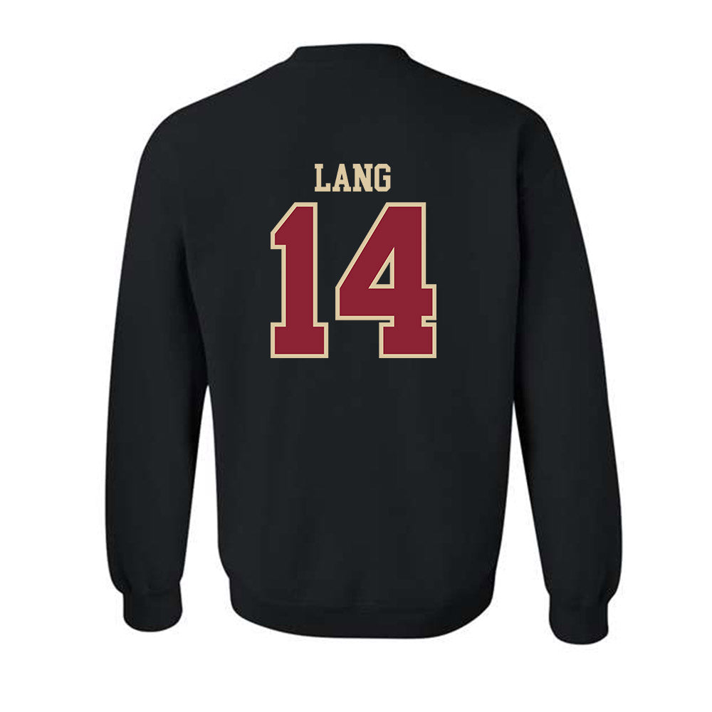 Boston College - NCAA Skiing : Charlie Lang - Classic Shersey Crewneck Sweatshirt