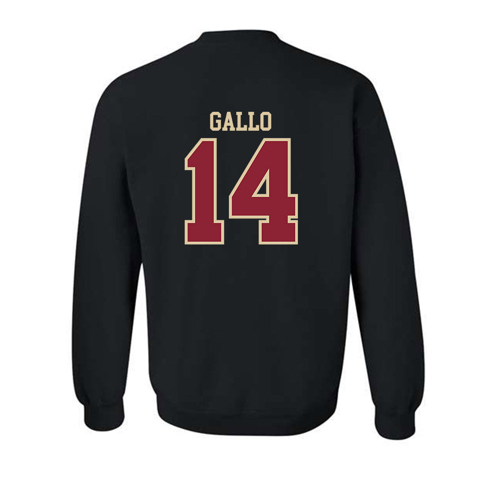 Boston College - NCAA Baseball : Luke Gallo - Classic Shersey Crewneck Sweatshirt-1