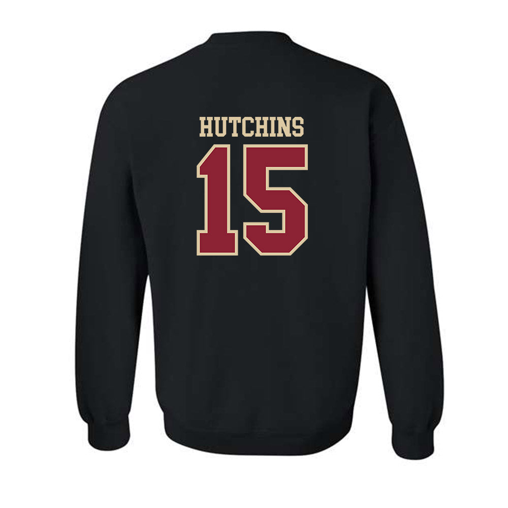 Boston College - NCAA Football : Quintayvious Hutchins - Classic Shersey Crewneck Sweatshirt