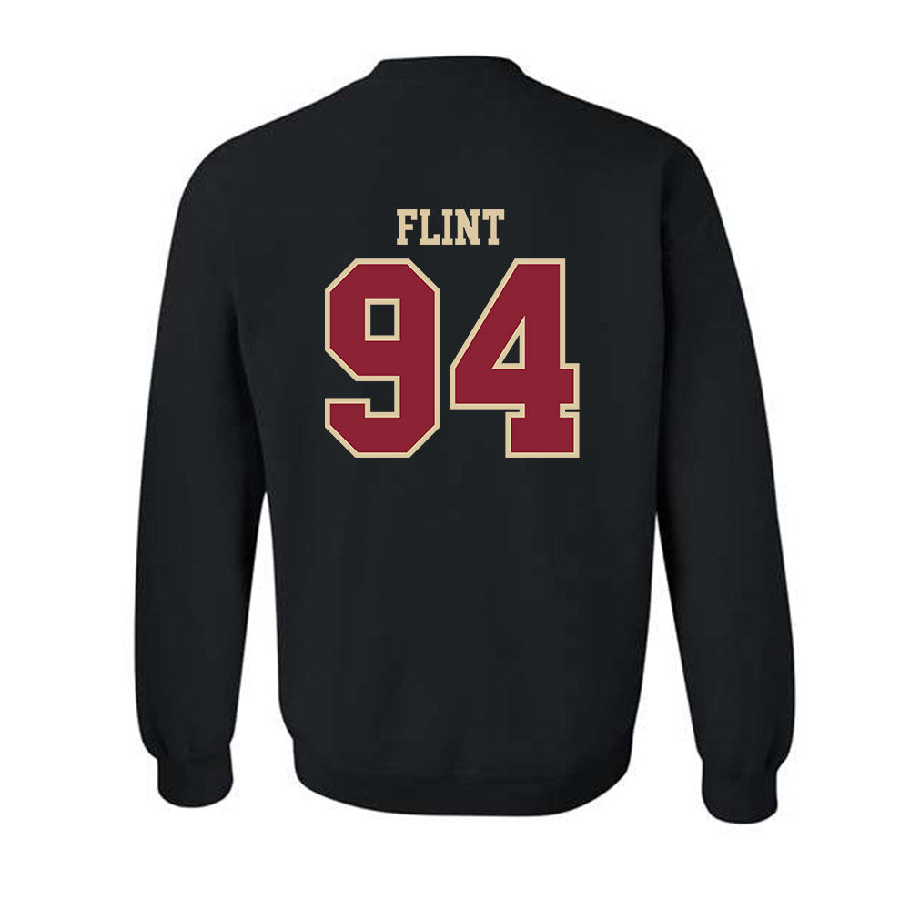 Boston College - NCAA Football : Jayzen Flint - Classic Shersey Crewneck Sweatshirt-1