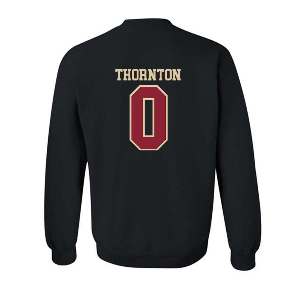 Boston College - NCAA Football : Omar Thornton - Classic Shersey Crewneck Sweatshirt-1