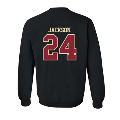 Boston College - NCAA Football : Amari Jackson - Classic Shersey Crewneck Sweatshirt-1