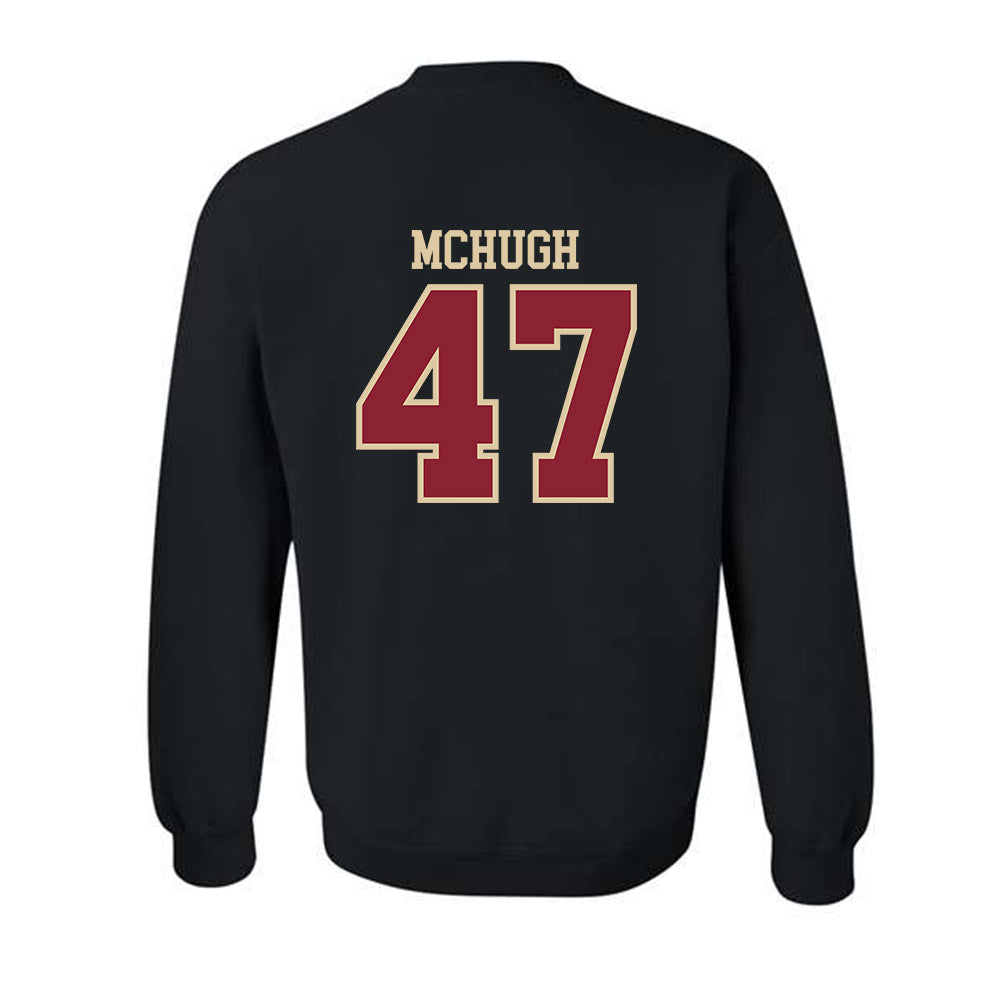 Boston College - NCAA Baseball : Nate Mchugh - Classic Shersey Crewneck Sweatshirt