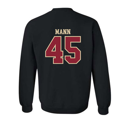 Boston College - NCAA Football : Ben Mann - Classic Shersey Crewneck Sweatshirt-1