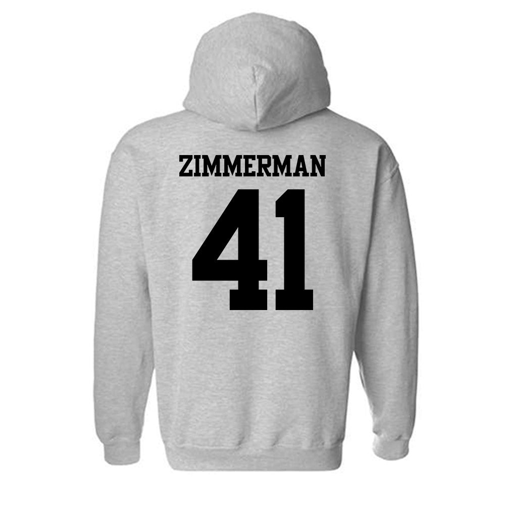 Dayton - NCAA Baseball : Jack Zimmerman - Classic Shersey Hooded Sweatshirt-1