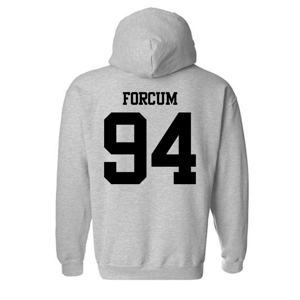 Dayton - NCAA Football : Logan Forcum - Classic Shersey Hooded Sweatshirt-1