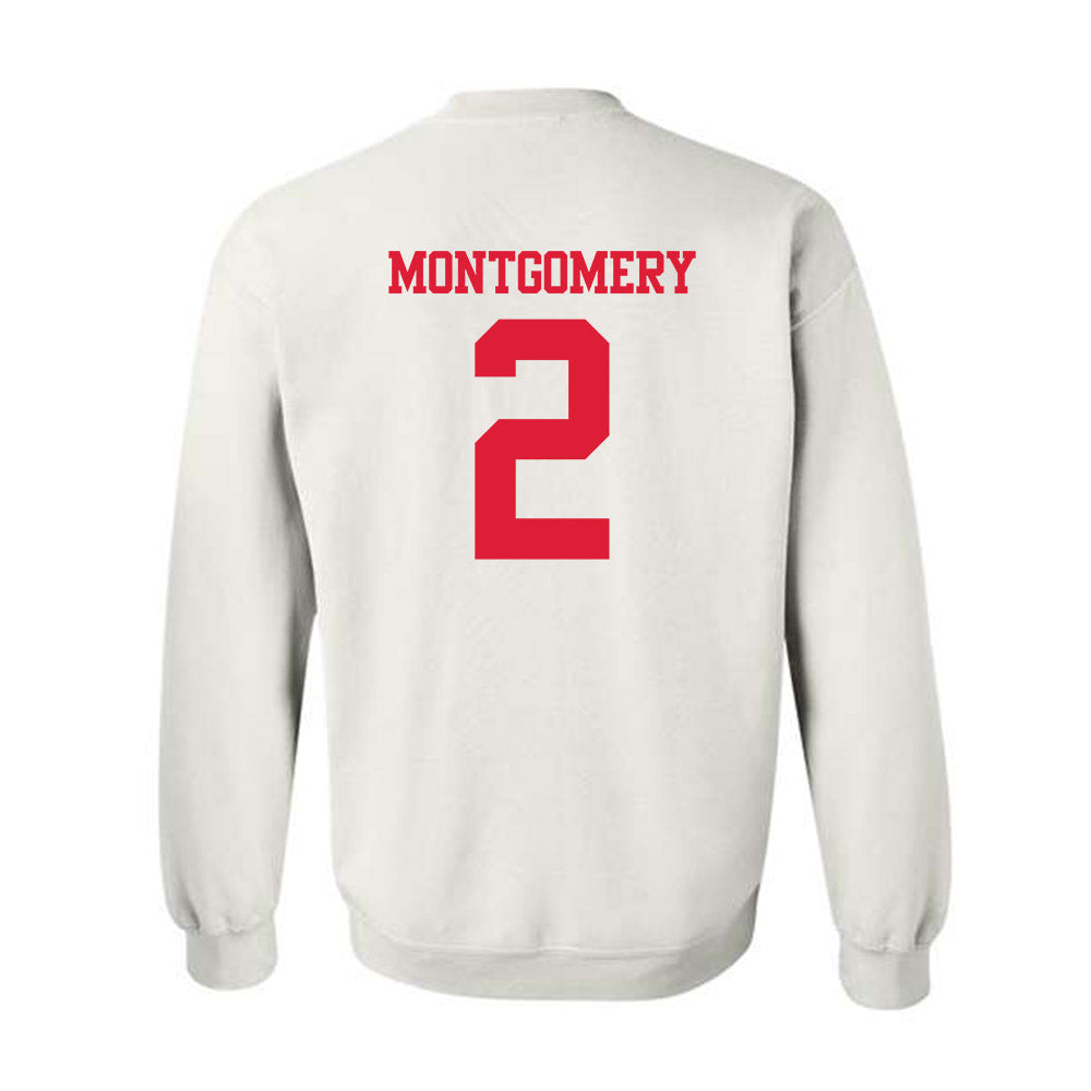 Dayton - NCAA Men's Basketball : De'Shayne Montgomery - Classic Shersey Crewneck Sweatshirt-1