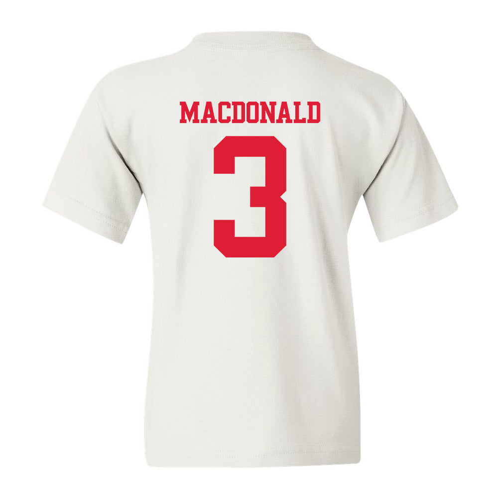 Dayton - NCAA Women's Volleyball : Anna MacDonald - Youth T-Shirt