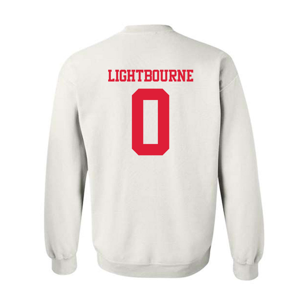 Dayton - NCAA Women's Basketball : Denika Lightbourne - Crewneck Sweatshirt