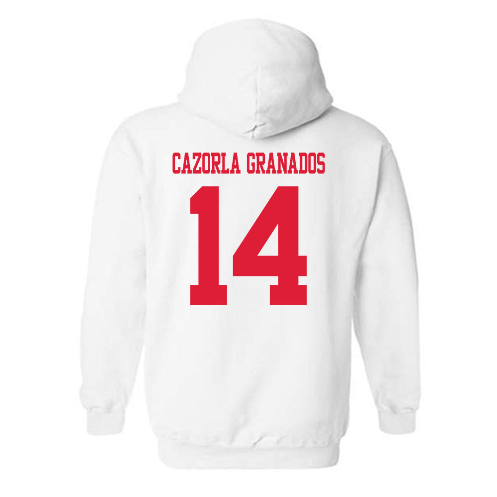 Dayton - NCAA Baseball : Alejandro Cazorla Granados - Classic Shersey Hooded Sweatshirt-1