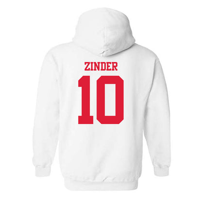 Dayton - NCAA Men's Tennis : Mikkel Zinder - Classic Shersey Hooded Sweatshirt-1