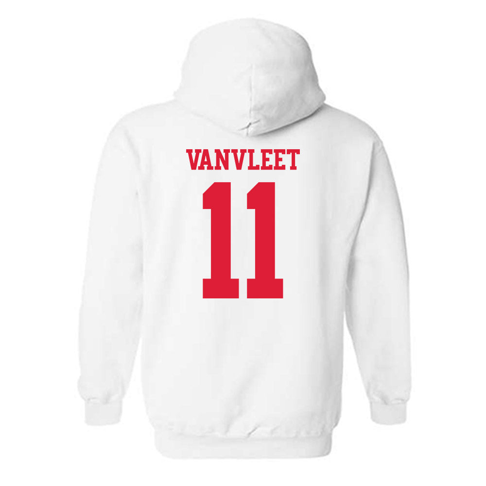 Dayton - NCAA Football : Drew VanVleet - Classic Shersey Hooded Sweatshirt-1