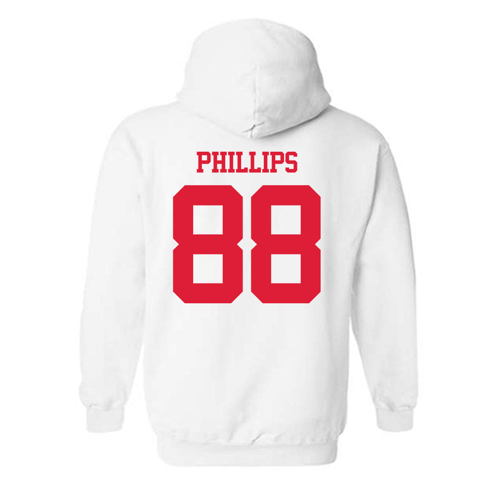 Dayton - NCAA Baseball : Mack Phillips - Classic Shersey Hooded Sweatshirt-1