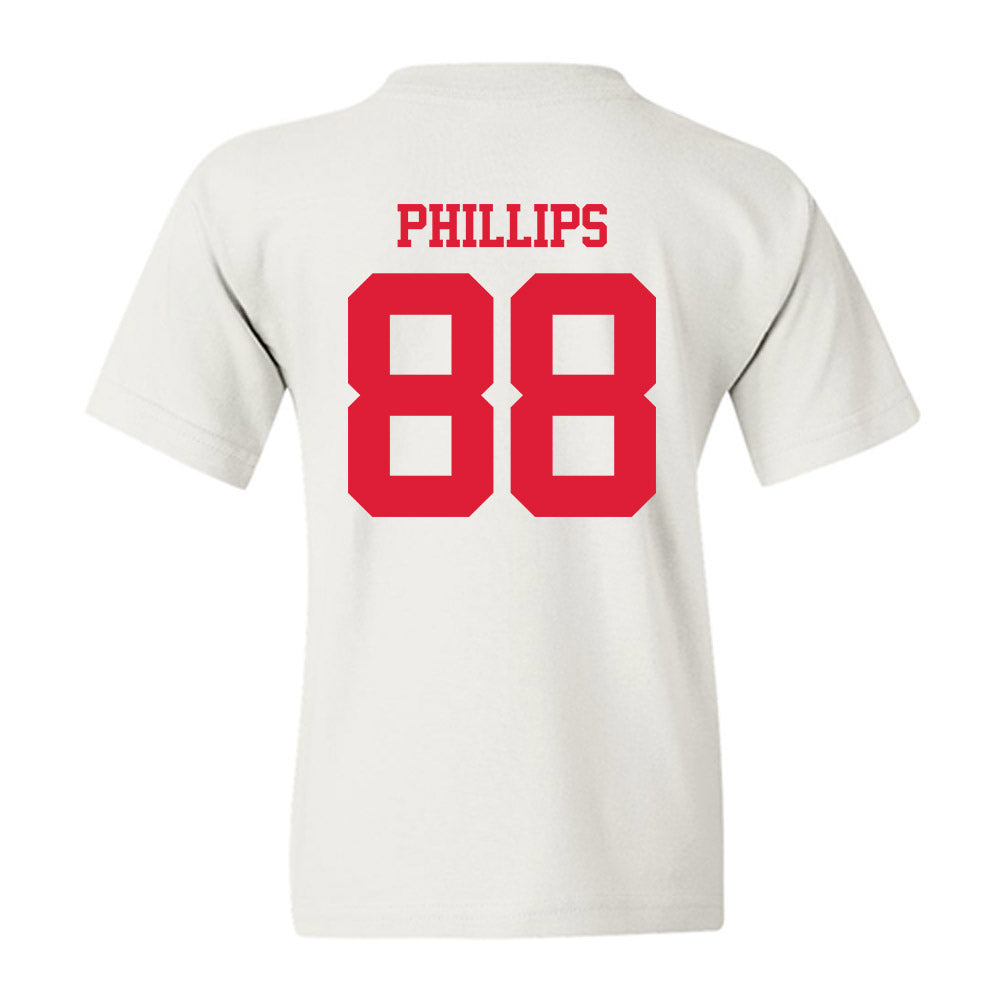 Dayton - NCAA Baseball : Mack Phillips - Classic Shersey Youth T-Shirt-1